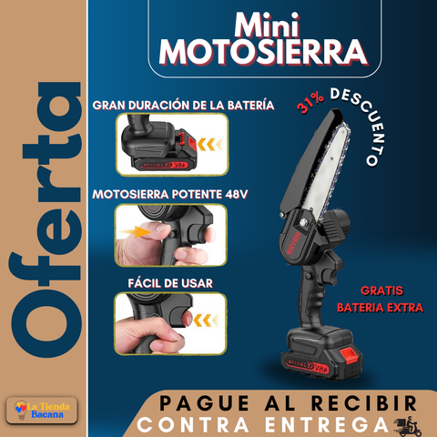 Mini Motosierra Potente 48V